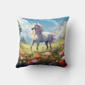 Unicorn on Meadow クッション (裏面)