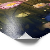 Unicorn on Meadow フォトプリント (角)