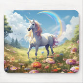 Unicorn on Meadow マウスパッド (正面)