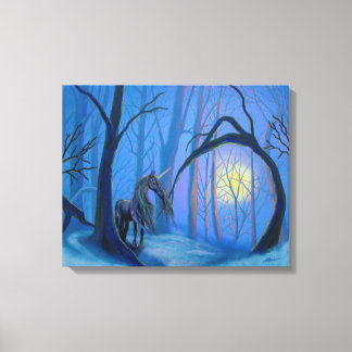 Unicorn on Premium Canvas キャンバスプリント