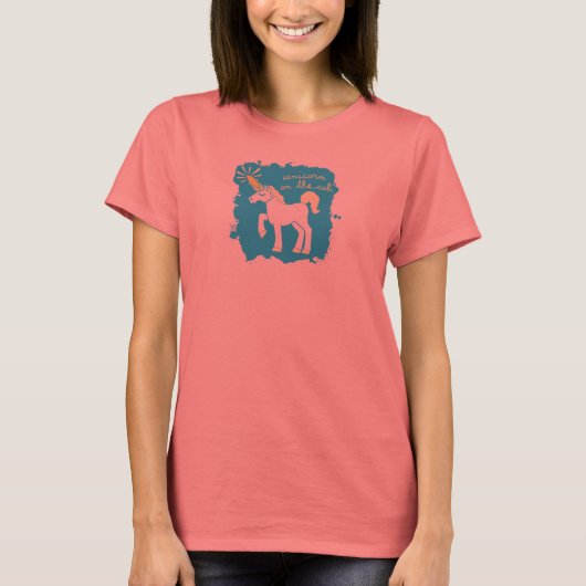 Unicorn on the Cob tee shirt Tシャツ (正面)