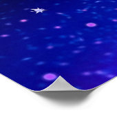 Unicorn outer space galaxy universe stars ポスター (角)