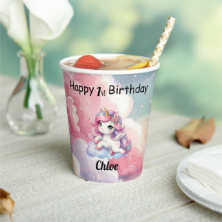 Unicorn Paper Cups 紙コップ