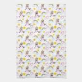 Unicorn pattern キッチンタオル (縦)