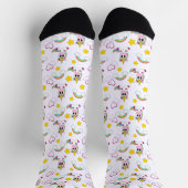Unicorn pattern ソックス (上部)