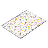 Unicorn pattern ノートブック (左側)