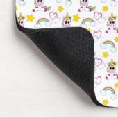 Unicorn pattern マウスパッド (コーナー)