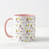 Unicorn pattern マグカップ (左)