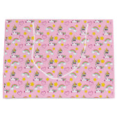Unicorn pattern ラージペーパーバッグ (正面)