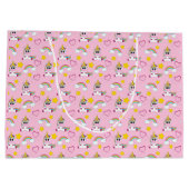 Unicorn pattern ラージペーパーバッグ (裏面)