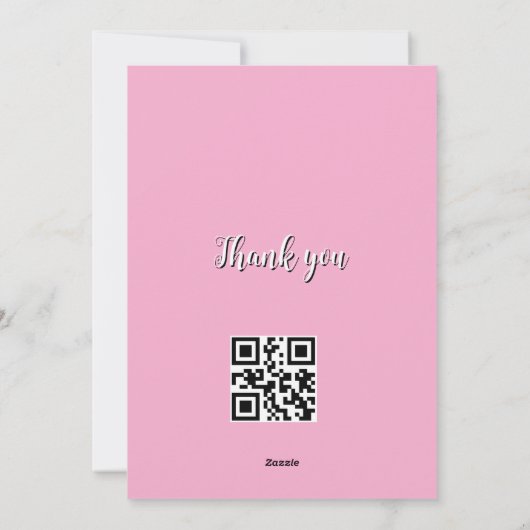 unicorn & personalize your name シーズンカード (裏面)