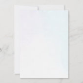 Unicorn Personalized Magical Birthday Invitation   招待状 (裏面)