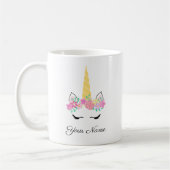 Unicorn Personalized Mug コーヒーマグカップ (左)