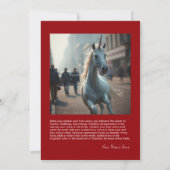 Unicorn Photo Encouragement Cards for creatives サンキューカード (裏面)