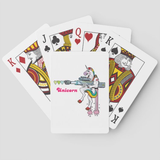 Unicorn Playing Cards / Baralho Unicórnio トランプ (裏面)