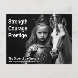 Unicorn Postcard ポストカード