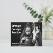 Unicorn Postcard ポストカード (スタンド正面)