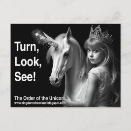Unicorn Postcard ポストカード
