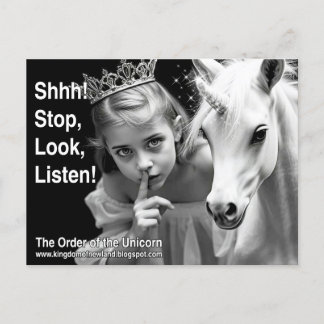 Unicorn Postcard ポストカード