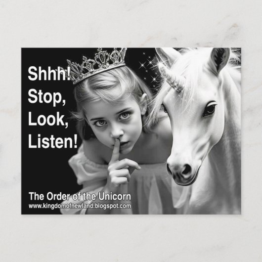 Unicorn Postcard ポストカード (正面)