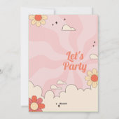 Unicorn Prank誕生日パート2、Groovyパーティー シーズンカード (裏面)