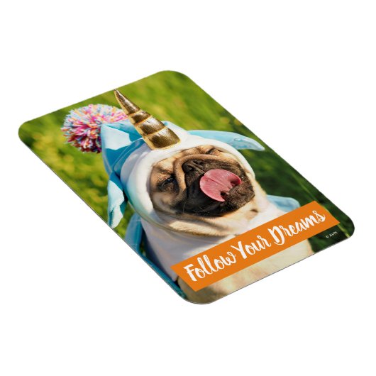 Unicorn Pug マグネット (右側)