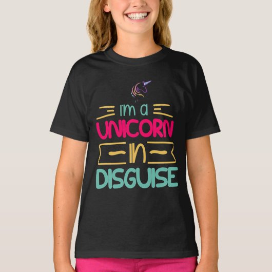 Unicorn Quotes Shirt Gift Tシャツ (正面)
