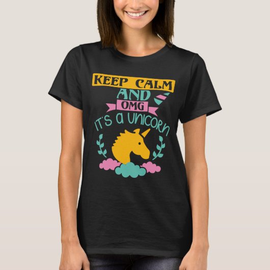 Unicorn Quotes Shirt Gift Tシャツ (正面)