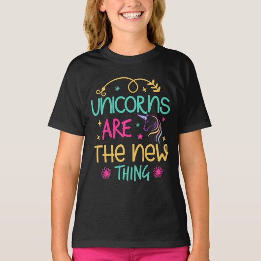 Unicorn Quotes Shirt Gift Tシャツ (正面)