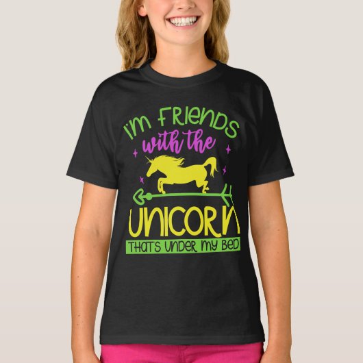 Unicorn Quotes Shirt Gift Tシャツ (正面)