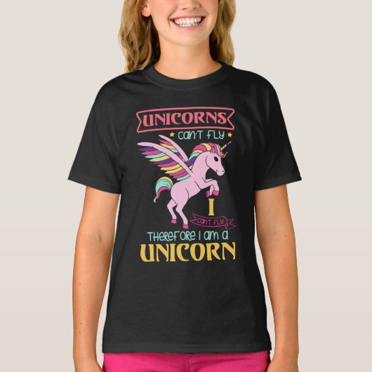 Unicorn Quotes Shirt Gift Tシャツ (正面)