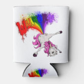 unicorn rainbow fart 缶クーラー (正面)