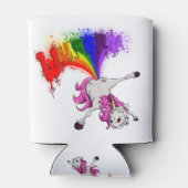 unicorn rainbow fart 缶クーラー (裏面)