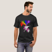 unicorn rainbow fart tシャツ (正面フル)