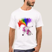 unicorn rainbow fart tシャツ (正面)