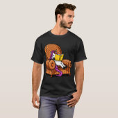 Unicorn Reading Books Tシャツ (正面フル)