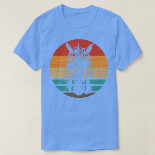 Unicorn Retro Style Vintage Tシャツ (デザイン正面)