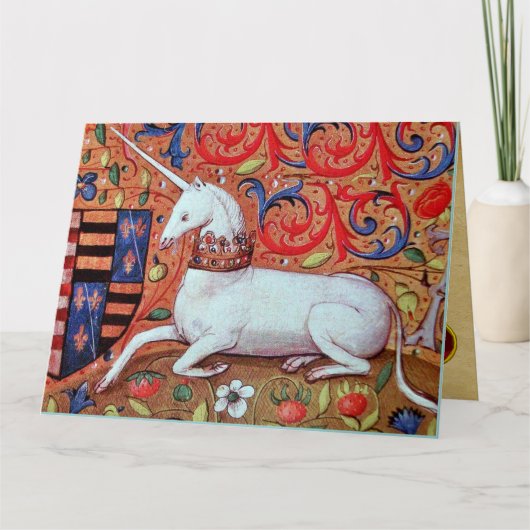 UNICORN Ruby、ハッピーバースデー カード (正面)