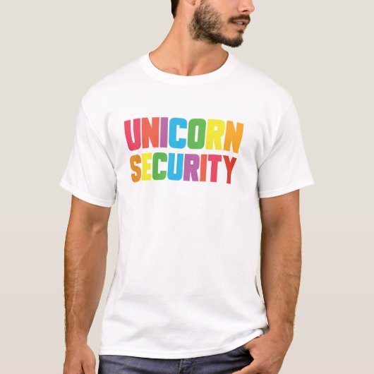 Unicorn Security Halloween Tシャツ (正面)