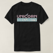 Unicorn Security  Tシャツ (デザイン正面)