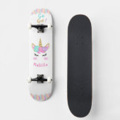 Unicorn Skateboard for Girl スケートボード (正面)