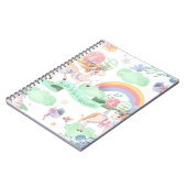 Unicorn Spiral Notebook & Journal ノートブック (左側)