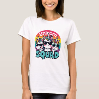 Unicorn Squad Einhorn Einhörner Regenbogen Tシャツ