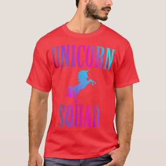 Unicorn Squad Enchanted Rainbow Fantasy Fairy Tale Tシャツ