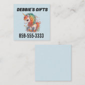 UNICORN SQUARE BUSINESS CARDS スクエア名刺 (正面/裏面)