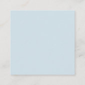 UNICORN SQUARE BUSINESS CARDS スクエア名刺 (裏面)