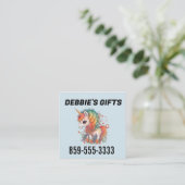 UNICORN SQUARE BUSINESS CARDS スクエア名刺 (スタンド正面)