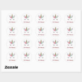 Unicorn stickers ラウンドシール (シート)