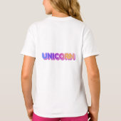 Unicorn T.Shirt Tシャツ (裏面)