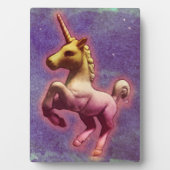 Unicorn Tabletopプラーク5x7 （紫の霧） フォトプラーク (正面)